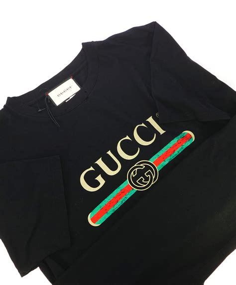 camiseta gucci vintage|Gucci t shirt authentication.